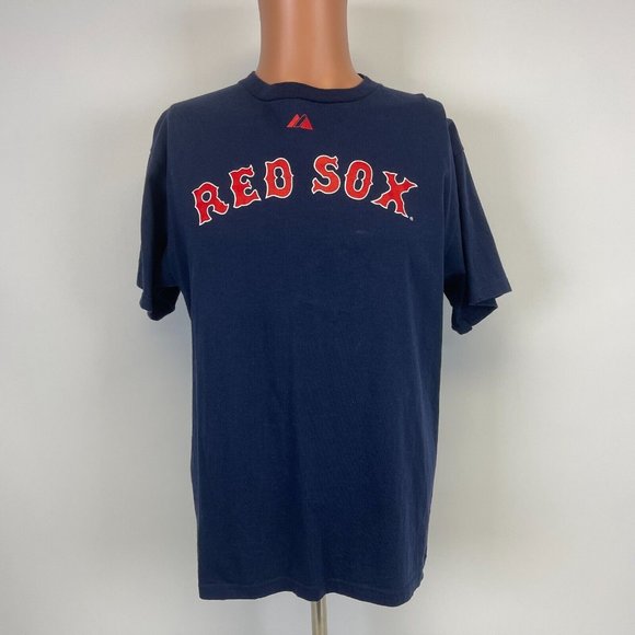 Majestic Daisuke Matsuzaka Boston Red Sox Jersey T Shirt Dice K MLB Baseball XL - Picture 4 of 5